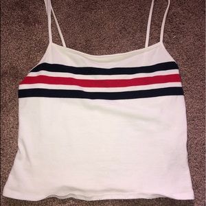 Spaghetti strap crop top